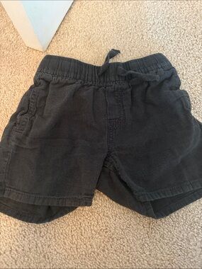 H&M Black Pull-On Shorts